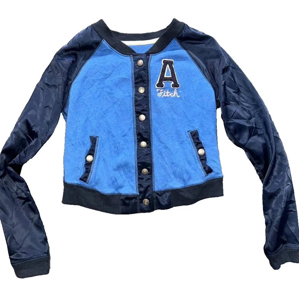 Abercrombie & Fitch Varsity Jacket Y2K varsity Children’s kids Large A009743
